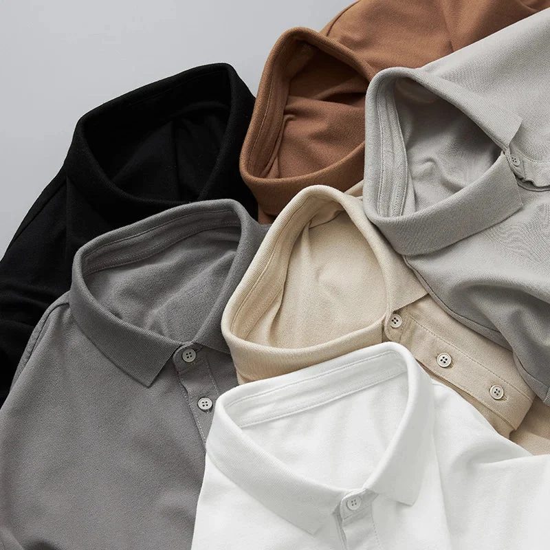 Amédée | Close Cut Cotton Blend Polo