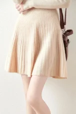 Laurentine | Merino Wool Mini Skirt