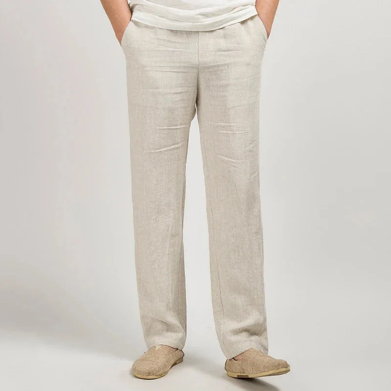 Dolores | 50/50 Linen Cotton Trousers
