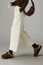 Helene | Quilted Insulated Wide Leg Pants
