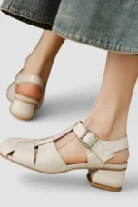 Edith | Ankle Strap Cushioned Mary Janes