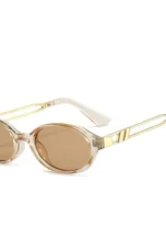 Tortoiseshell Sunglasses, Gold Temples