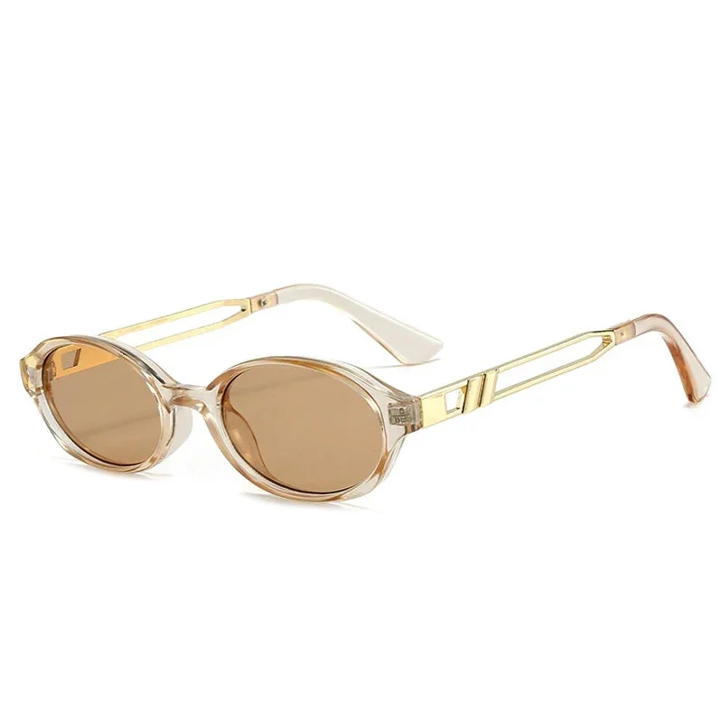 Tortoiseshell Sunglasses, Gold Temples