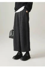 Helene | Quilted Insulated Wide Leg Pants