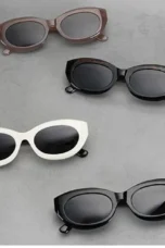 Thick Rim Round Sunglasses