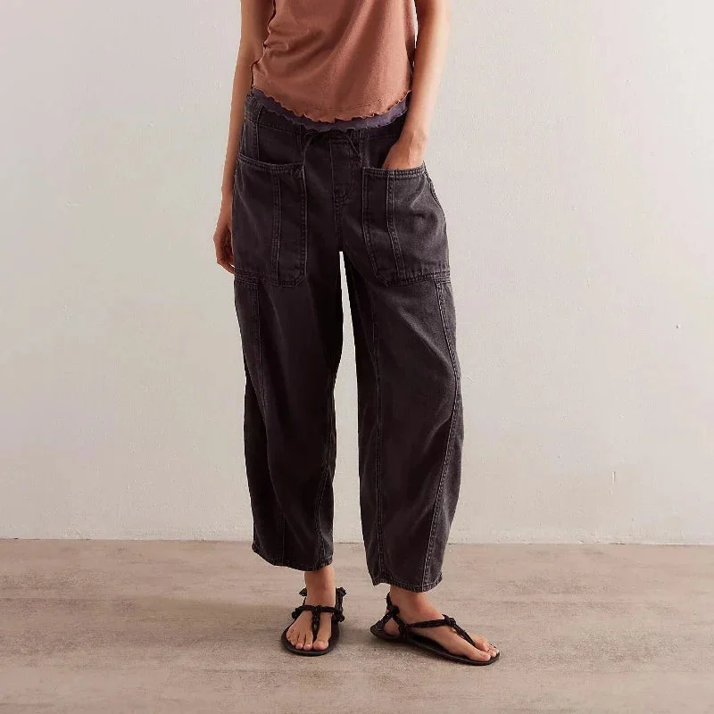 Maryse | Pull-On 100% Cotton Denim Jeans