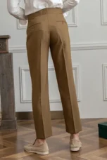 Agnes | High Rise Straight Leg Trousers
