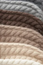 Fine Knit Cashmere Pom Beanie