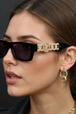 Square Oversized Sunglasses, UV400