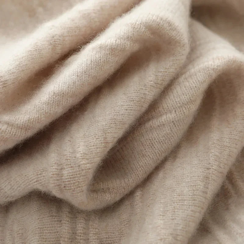 Olympia | Merino Wool Knit A-Line Skirt
