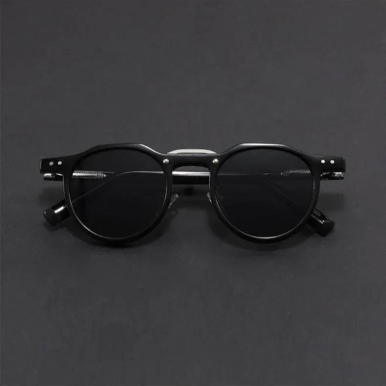 Round Frame Polarized Sunglasses
