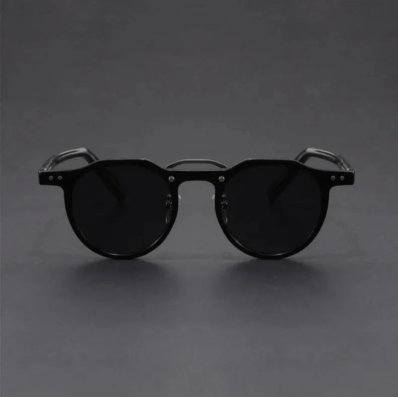Round Frame Polarized Sunglasses