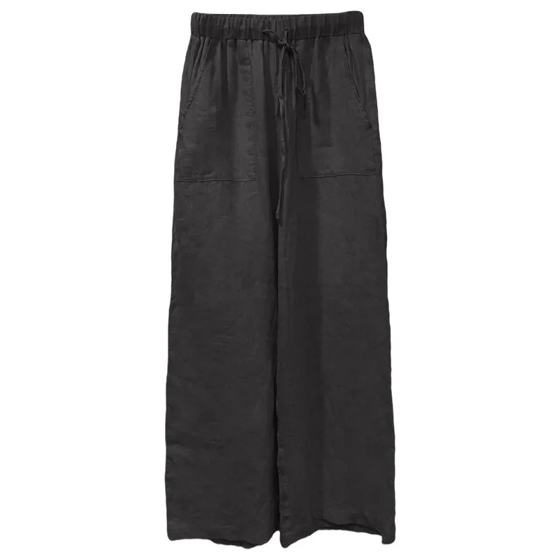 Delima | Pure Linen Drawstring Pants