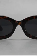 Thick Rim Round Sunglasses