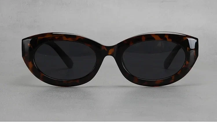 Thick Rim Round Sunglasses