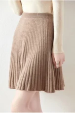 Laurentine | Merino Wool Mini Skirt