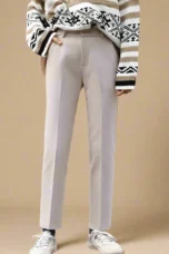 Colombine | 45% Wool Straight Leg Pants