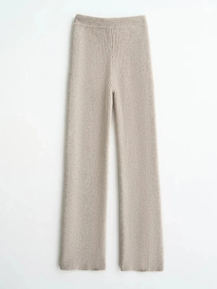 Laurencia | 30% Merino Knit Wide Leg Pants