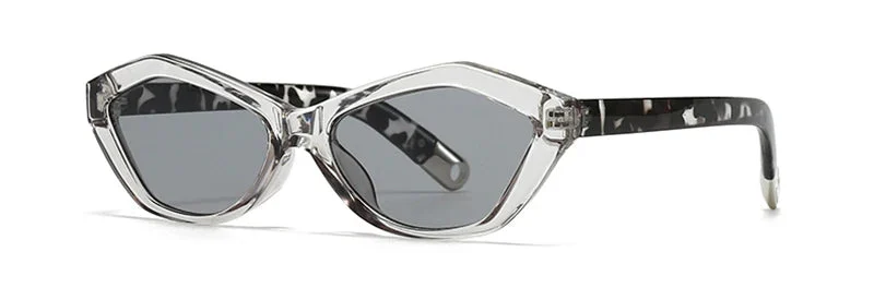 Neutral Cat-Eye Sunglasses