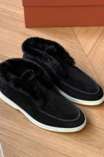 Lila | Shearling-Lined Loafer Boots