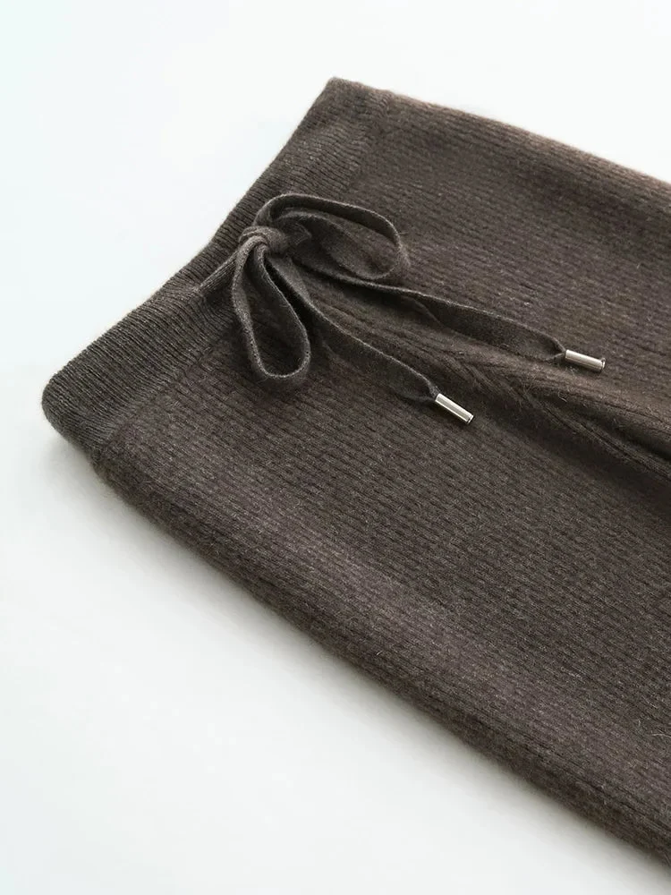 Laurencia | 30% Merino Knit Wide Leg Pants