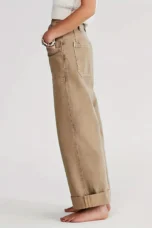 Modestine | Rigid Cotton Wide Leg Jeans