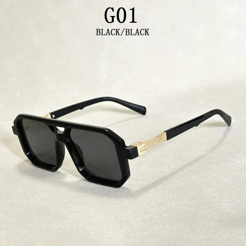Oversized Square Retro Sunglasses