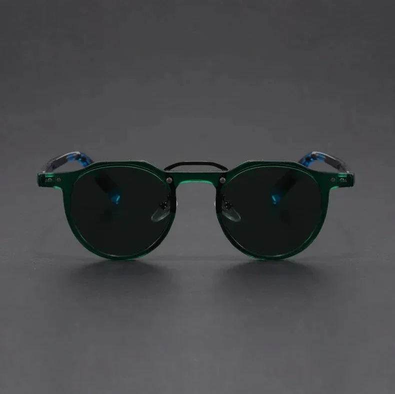 Round Frame Polarized Sunglasses