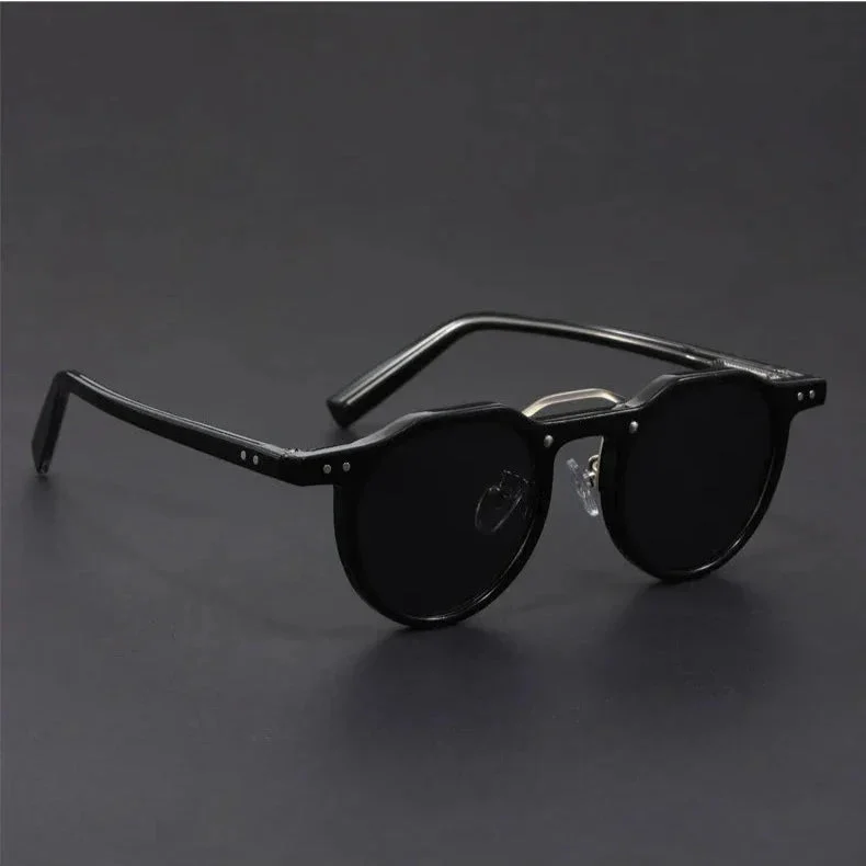 Round Frame Polarized Sunglasses