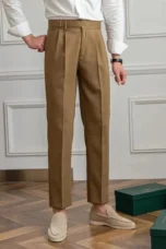 Agnes | High Rise Straight Leg Trousers