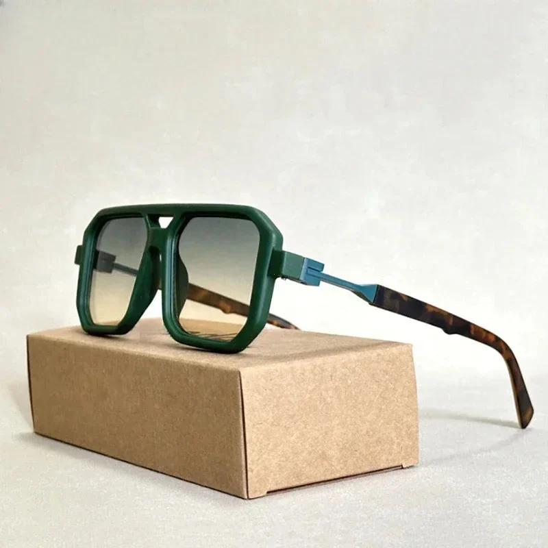 Oversized Square Retro Sunglasses