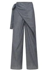 Paquerette | Cotton Pinstripe Trousers