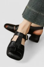Edith | Ankle Strap Cushioned Mary Janes