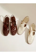 Peggy | Italian Leather Slingback Sandals