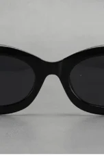 Thick Rim Round Sunglasses