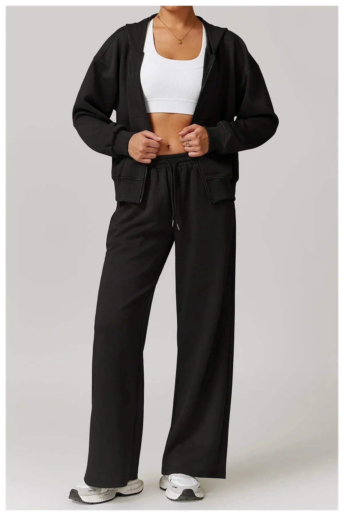 Sophie | Quick Dry High Rise Straight Pants