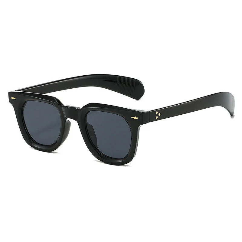 Square Acetate Sunglasses, UV400