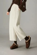 Helene | Quilted Insulated Wide Leg Pants