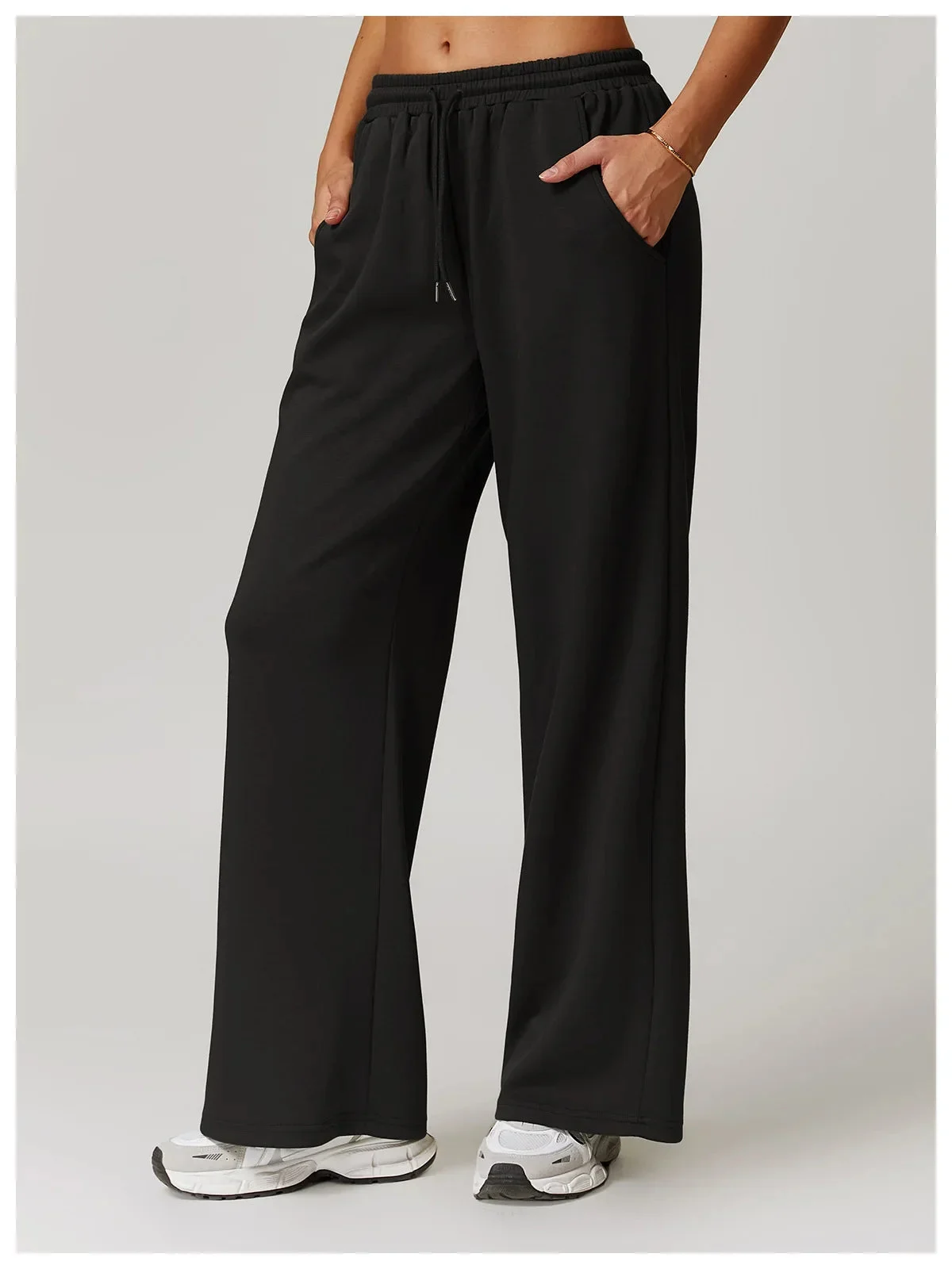Sophie | Quick Dry High Rise Straight Pants