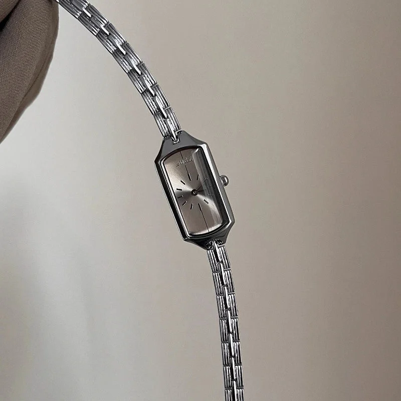 Stainless Steel Link Bracelet Watch