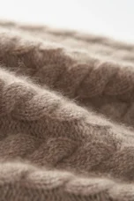 Fine Knit Cashmere Pom Beanie