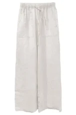 Delima | Pure Linen Drawstring Pants