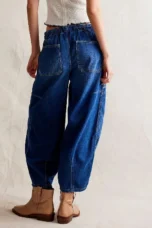 Maryse | Pull-On 100% Cotton Denim Jeans