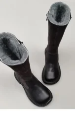 Jacqueline | Wool-Lined Riding Boots