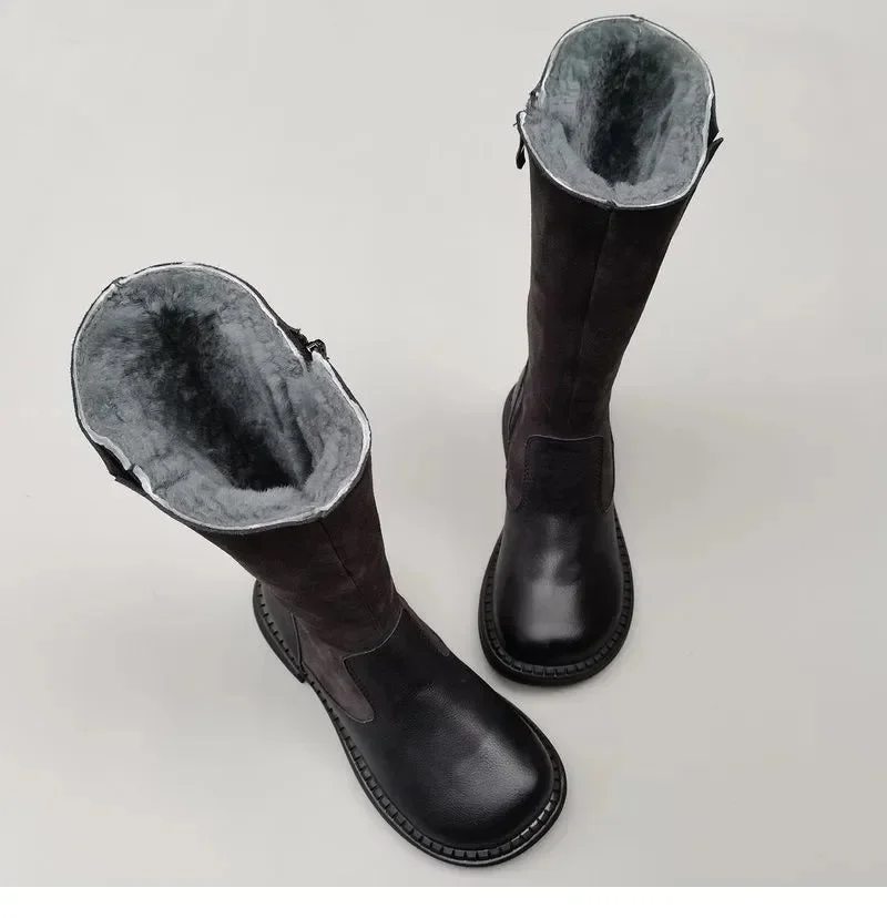 Jacqueline | Wool-Lined Riding Boots