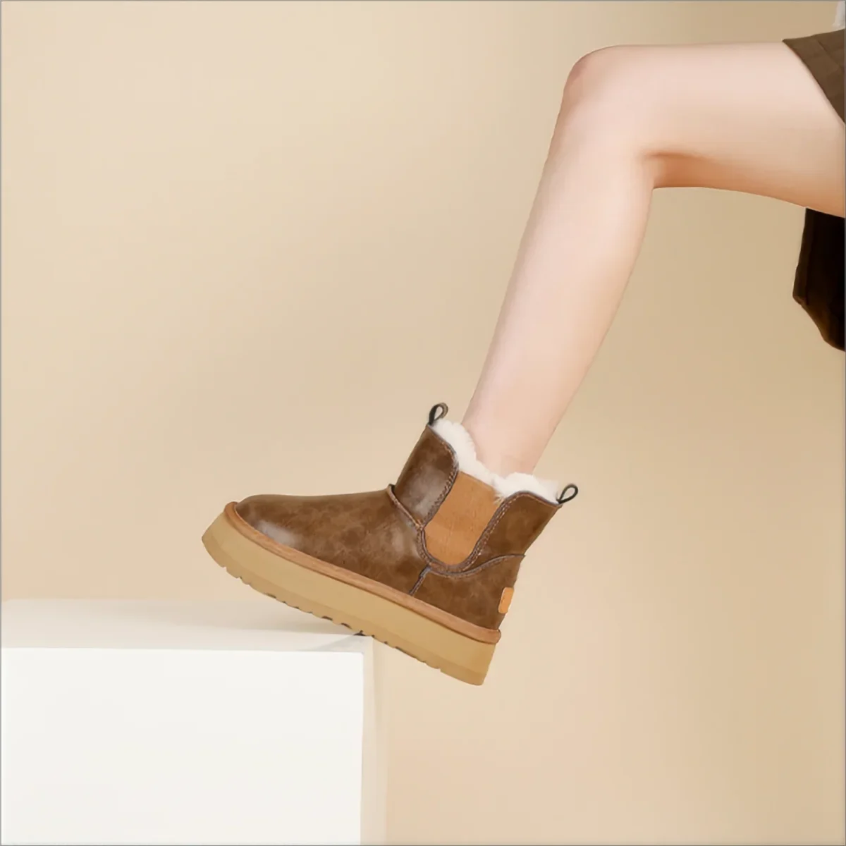 Ruth | Waterproof Fur-Lined Snow Boots