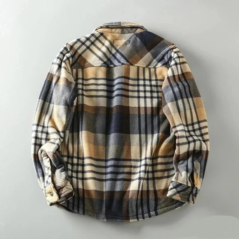 Patrice | Fleece Lined Flannel Shirt Jacket