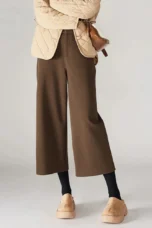Aubertine | 55% Wool Elastic Waist Pants