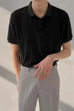 Dollard | 100% Cotton Ribbed Knit Polo