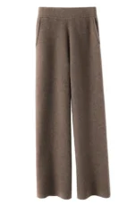 Hedwige | High Waist Cashmere Blend Pants